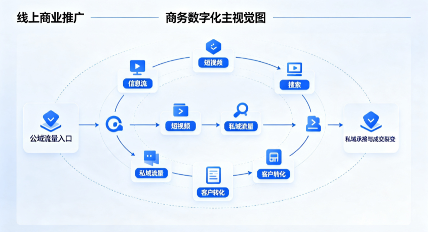 大观区线上商业推广怎么做？全域流量闭环搭建与低成本转化实战指南