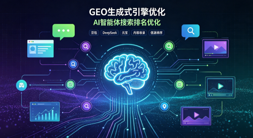 大观区GEO 浪潮来袭：生成式引擎优化崛起，创作者争抢豆包、DeepSeek、元宝智能体流量入口
